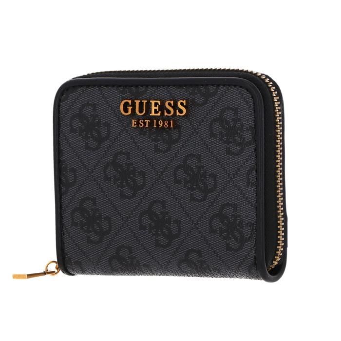 GUESS Yarmilla SLG Zip Around Wallet S Geldbörse Black schwarz Neu