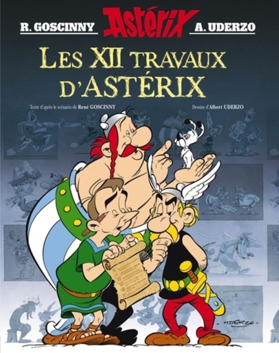 Livre les 12 travaux d'Astérix Cdiscount Librairie