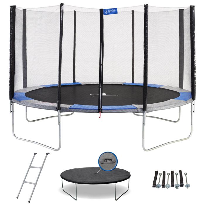 trampoline matelas pour les enfants 130 x 90 x 25 cm
