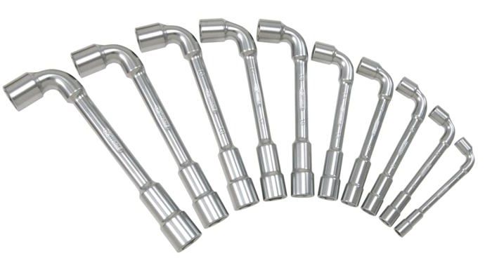 KS Tools - Module de clés à pipe débouchées 6 pans, 11 pièces