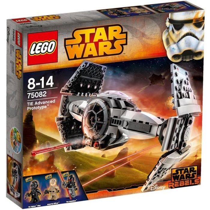 LEGO® Star Wars 75082 TIE Advanced Prototype™ - Cdiscount Jeux