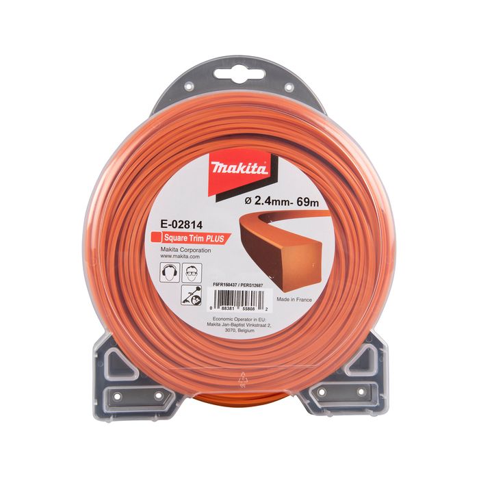 Fil de coupe MAKITA Square Trim+ 2 4 mm 69