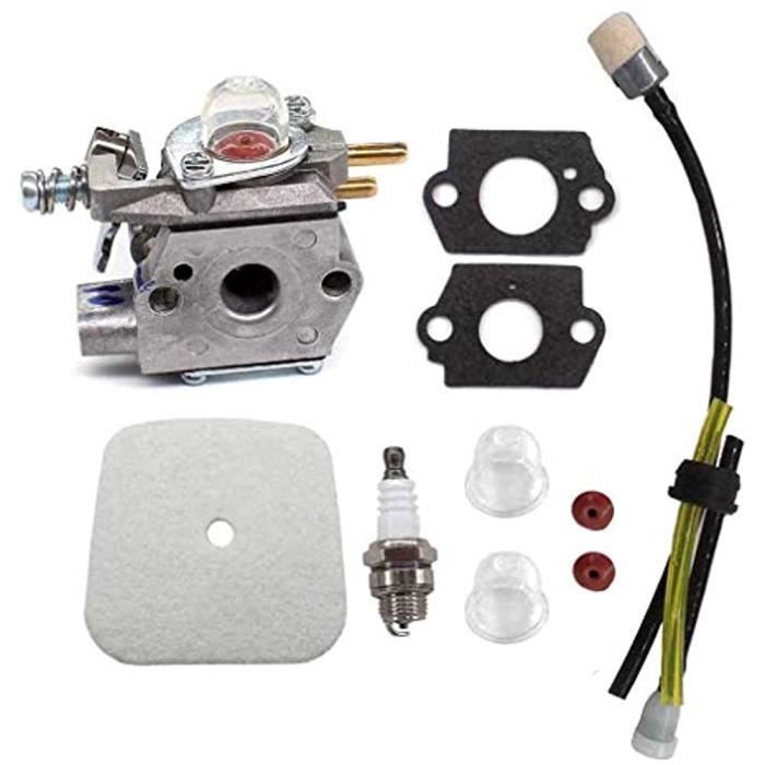 Koomiao Carburateur WT-827 Avec Kit Outils Et Filtres Compatible Walbro Ryan Ryobi Troy-Bilt