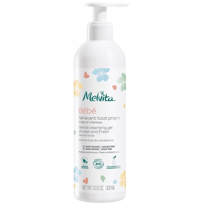 Soins Bébé Bio-Melvita Gel Lavant Tout Propre 300 ml