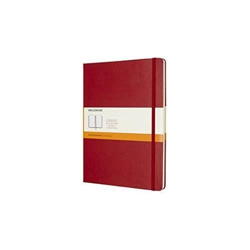 Moleskine ligne tres grand format rigide scarlet 8055002855082