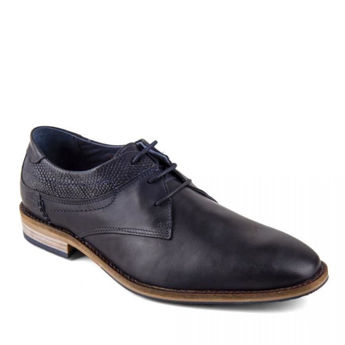 derbies homme bleu marine
