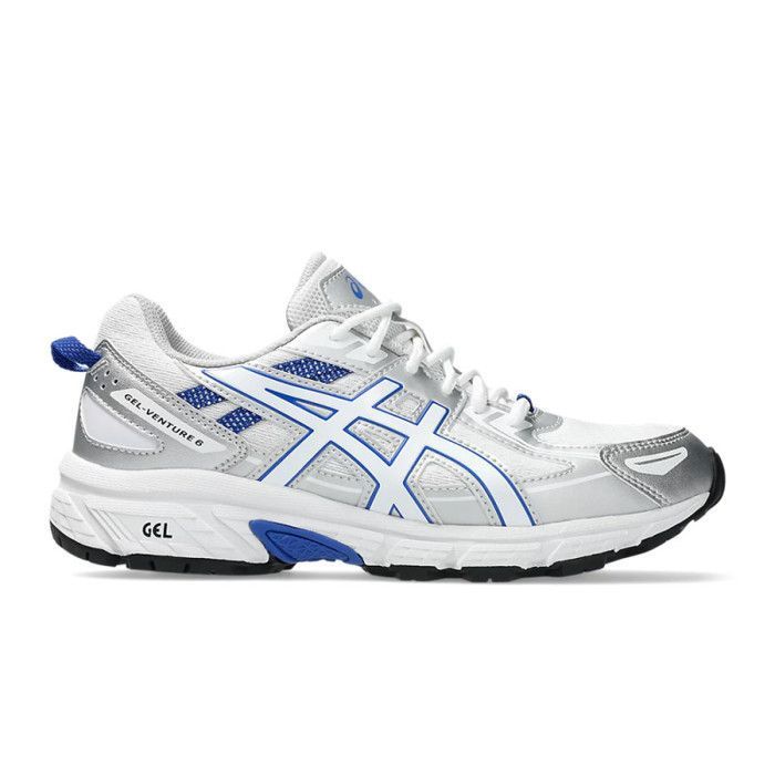No Name BASKETS ASICS GEL-VENTURE 6 GS BLANCHES ET BLEUES