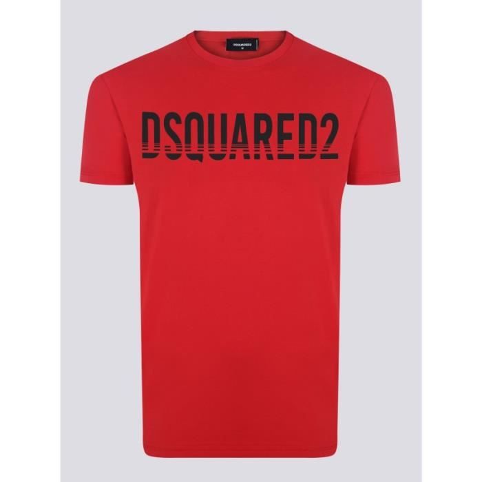 Homme Vêtements T-shirts T-shirts à manches courtes 34 % de réduction T-shirt Coton DSquared² pour homme en coloris Rouge 
