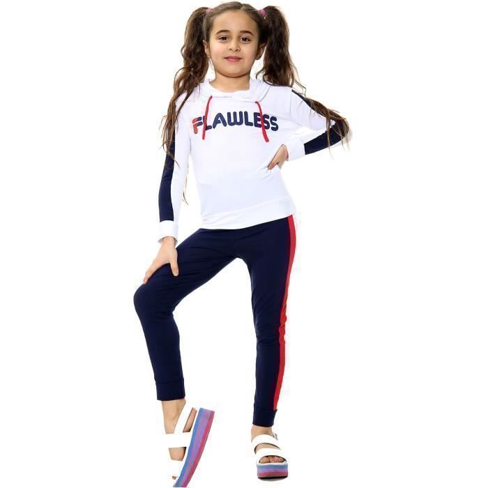 Pantalon Robe Fille Preworn – Polyester Bleu, Taille 11-12 Ans, Taille élastique, Bon état