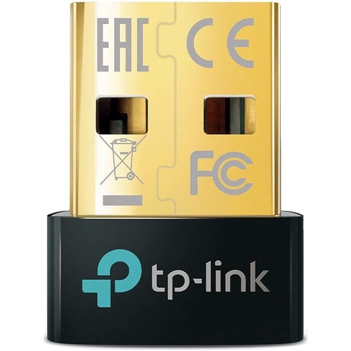 TP-Link Adaptateur Bluetooth 5.0 UB500, dongle bluetooth 5.0, clé bluetooth pour PC, casque, souris, manette, clavier, imprimantes,