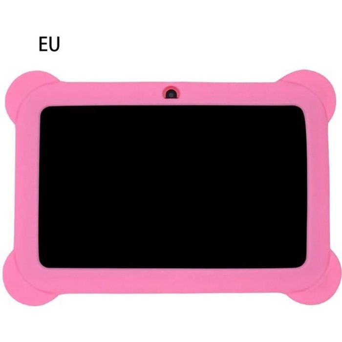 Tablette étudiante pour enfants 7 pouces Wifi 4G Android 8Go – Rose