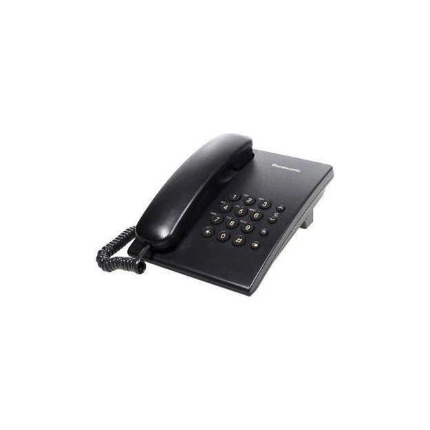 Téléphone filaire - PANASONIC - KXTS500 - Noir