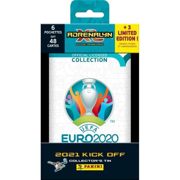 Uefa Euro Adrenalyn Xl 21 Kick Off Boite Metal Collector Panini Football Cdiscount Jeux Jouets