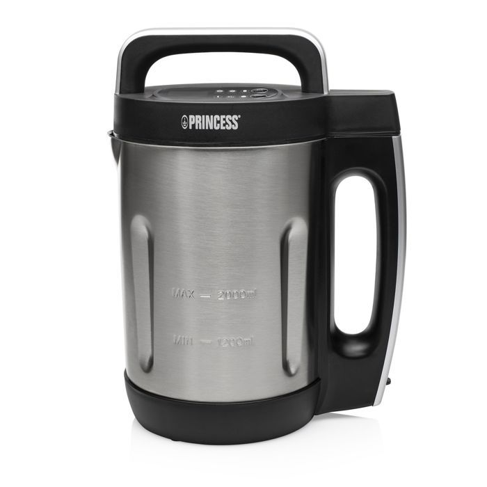 01.214002.01.001 2 l 200 w acier inoxydable noir