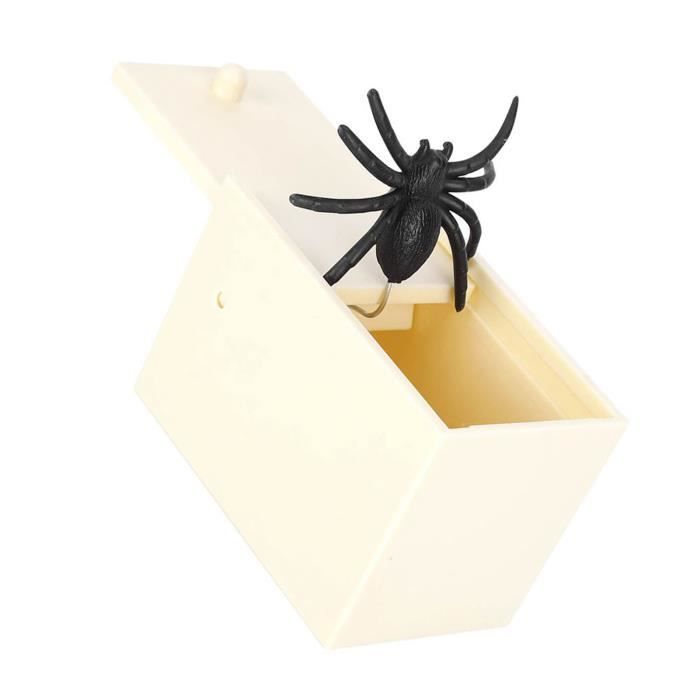 Tchsrim 2 Boîtes Surprises Araignée – Fausses Araignées Qui Bougent – Farce Réaliste – Halloween Et Anniversaire
