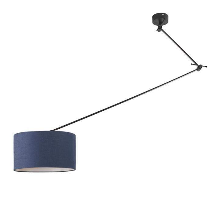 ROCKING GIFTS Lampe à Lave 35 Cm Bleu-Rouge - Effet Plasma Relaxant Avec Ampoule E14