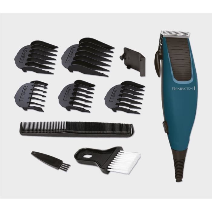 Tondeuse cheveux REMINGTON Apprentice - 10 accessoires - Lames inoxydables
