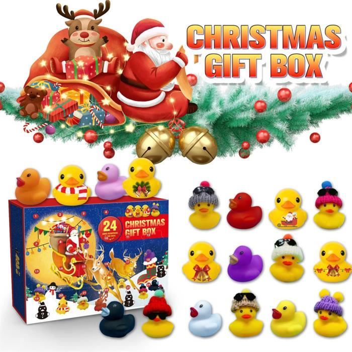 Calendrier De L'Avent Canards En Caoutchouc – 24 Pièces Surprises Pour Enfants Et Ados – Compte à Calendrier De L'Avent Canards En Caoutchouc – 24 Pièces Surprises Pour Enfants Et Ados – Compte à