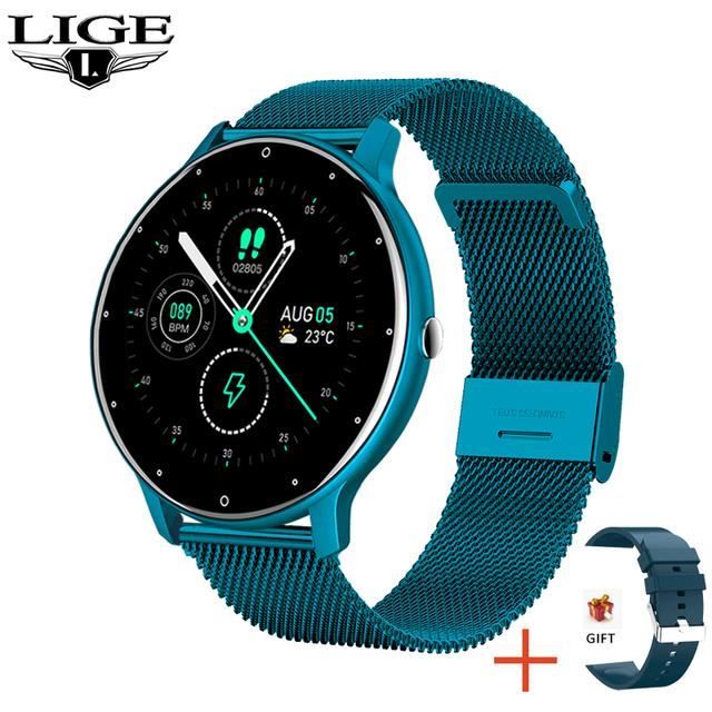 Montre connectée sportive - RUMOCOVO - LIGE - Imperméable 20 ATM - Moniteur de sommeil - Moniteur dactivité Montre connectée sportive - RUMOCOVO - LIGE - Imperméable 20 ATM - Moniteur de sommeil - Moniteur dactivité