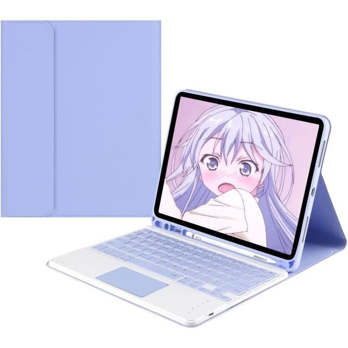 Coque Clavier Avec Trackpad Pour IPad Air 11 Pouces 2/3 2024/2025