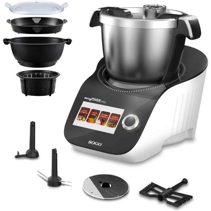Ss-14565 Robot Culinaire Multifonction - Écran Tactile, Balance ...
