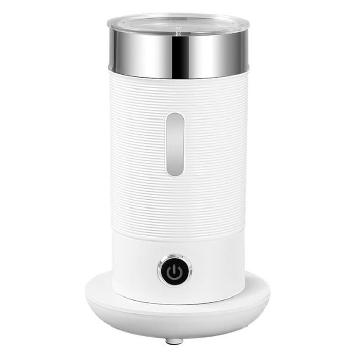 Mousseur à Lait électrique 4 En 1 590 Ml - 400W, Acier Inox, Modes Chaud/froid, Pour Latte, Cappuccino, Chocolat