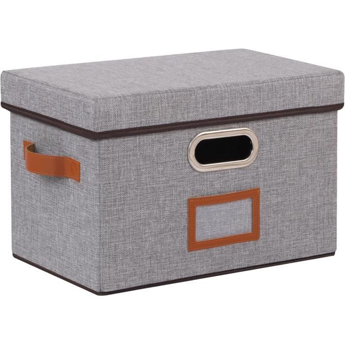 YheenLf Lot de 2 Rangement sous Lit, 80x40x15cm Boite en Tissu Pliables avec Couvercle et 4 Poignée, Grande Capacité Closet Organizer Pour Vêtements, Gris YheenLf Lot de 2 Rangement sous Lit, 80x40x15cm Boite en Tissu Pliables avec Couvercle et 4 Poignée, Grande Capacité Closet Organizer Pour Vêtements, Gris