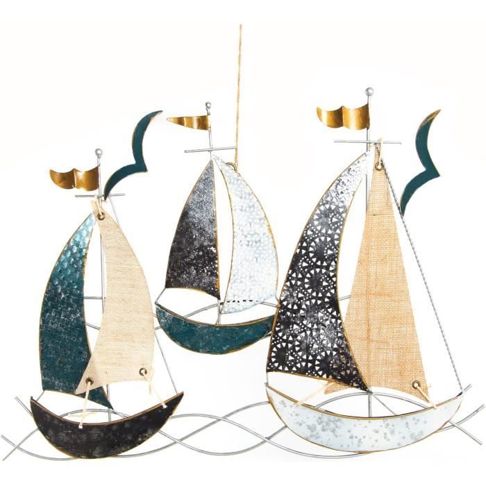 logbuch-verlag-grand-tableau-mural-en-m-tal-motif-bateau-maritime-43-x