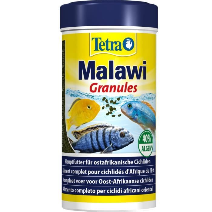 Malawi granules 93 g 250 ml Aliment pour les Cichlidés d Afrique de l' est - Tetra