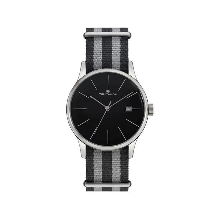Tom Tailor - 5415101 - Montre Homme - Quartz - Analogique - Bracelet nylon  multicolore - Cdiscount Bijouterie