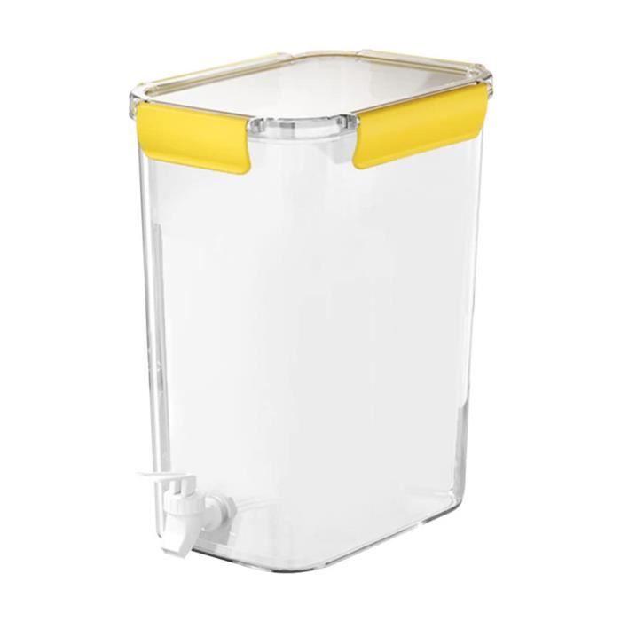 Dispensateur D'eau De Réfrigérateur Avec Robinet Et Couvercle