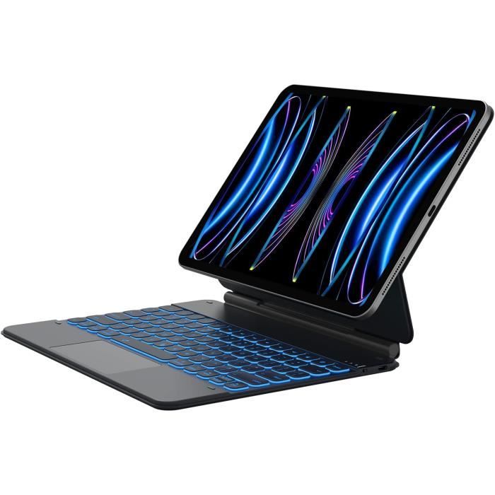 Étui-clavier Pour Xiaomi Pad 7/8/Pro – Cuir, Support Flottant Magnétique