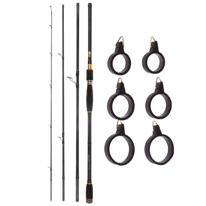 50x double en acier au carbone noir crochets de pêche double ancre eau salée