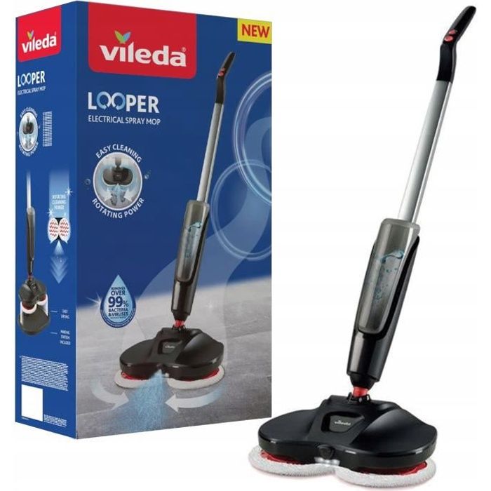 Vileda Looper mop électrique avec laveuse