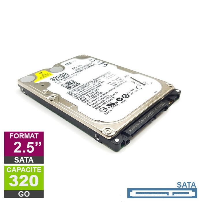 Western Digital WD3200BVVT - vue 2