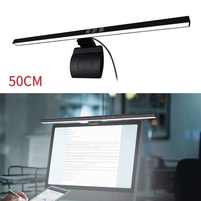 Lampe Bureau LED EYOCEAN 80 Cm - Télécommande Et Contrôle Gestuel | 5 Luminosités Et Températures | Yeux
