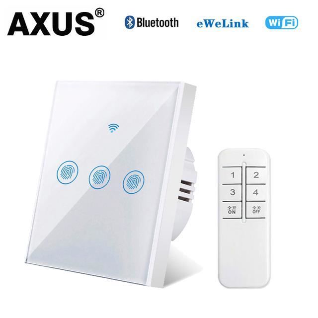 Interrupteur Wifi GERUI Lot De 2 Interrupteurs D'éclairage Intelligents Wi-Fi Bluetooth Interrupteur Bluetooth Interrupteur Wifi GERUI Lot De 2 Interrupteurs D'éclairage Intelligents Wi-Fi Bluetooth Interrupteur Bluetooth