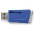 Clé USB 32 Go Verbatim V Store N CLICK 49308 rouge, bleu USB 3.0 2 pc(s)-1