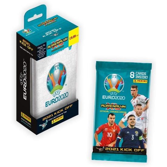 Cartes à collectionner - PANINI - UEFA EURO 2020™ Adrenalyn XL™ 2021 Kick  Off - 24 cartes + 2 cartes rares - Cdiscount Jeux - Jouets