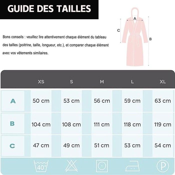 Peignoir Bain Femme Coton Peignoir De Bain Femme Coton 400g/m² - Extra Doux Avec Capuche - Certifié OEKO-TEX - Taille XS à XL - Blanc Robe De Chambre Femme