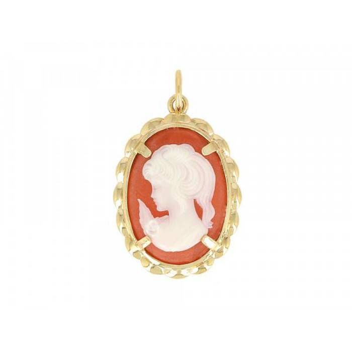 Femme Bijoux Pendentifs seuls Tata Gisèle © Pendentif Médaille en Plaqué Or Rond