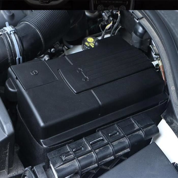 Amenagement Interieur,Housse de Protection de batterie de voiture pour  siège Leon Mk3 siège Ateca batterie électrode d'anode - Cdiscount Auto