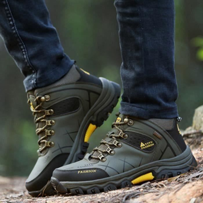 Chaussures De Randonnée Homme Extra Larges | Imperméables & Respirantes | Soutien De La Voûte | Marche & Trek