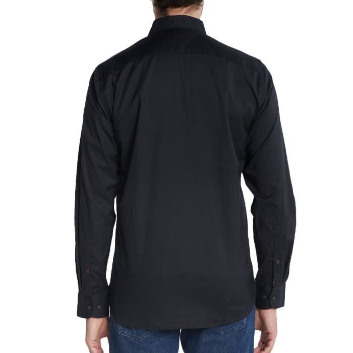 Chemise noir hotsell tommy hilfiger