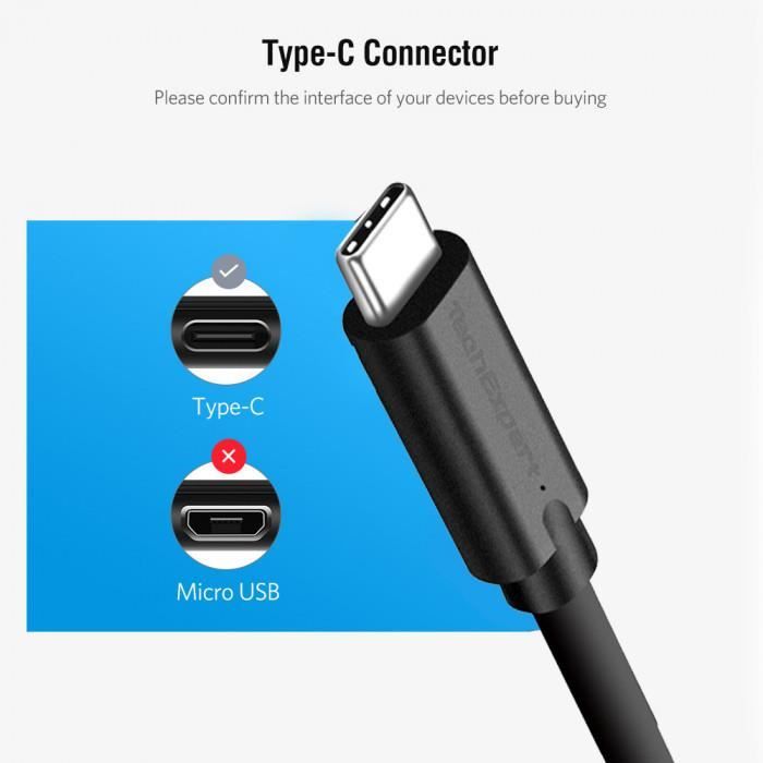 Connectique et chargeurs pour tablette TechExpert Cable OTG pour