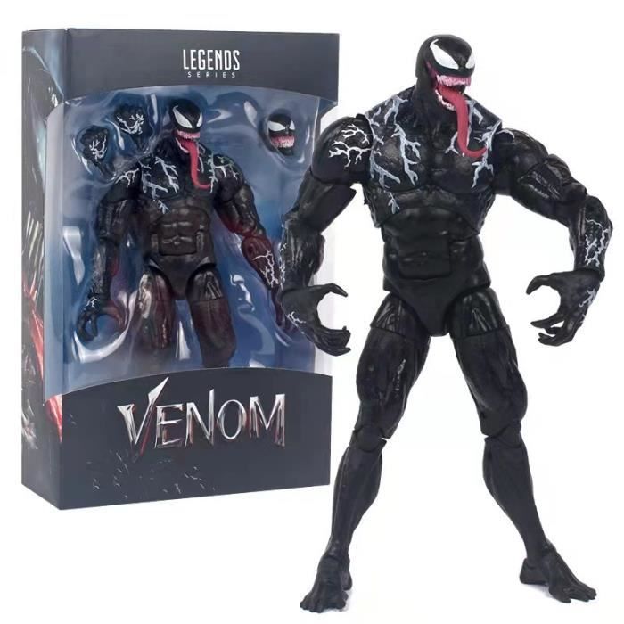 Tianbi Figurine de Venom en PVC - 20 cm - Décoration de bureau - Cadeau  pour enfants et garçons