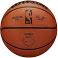 Ballon NBA Authentic Series Outdoor - orange/noir - Taille 7-2