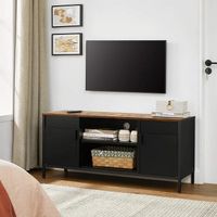 Holzplatte Metall TV-Ständer Tisch Moderner TV-Schrank für Wohnzimmer möbel TV-G