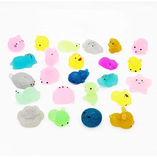 24 Pcs Jouets de Fête Mochi Jouet Kawaii squishies Mochi Anti-Stress Jouets de Soulagement de l'Anxiété Remplissage de Panier de Pâques 24 Pcs Jouets de Fête Mochi Jouet Kawaii squishies Mochi Anti-Stress Jouets de Soulagement de l'Anxiété Remplissage de Panier de Pâques