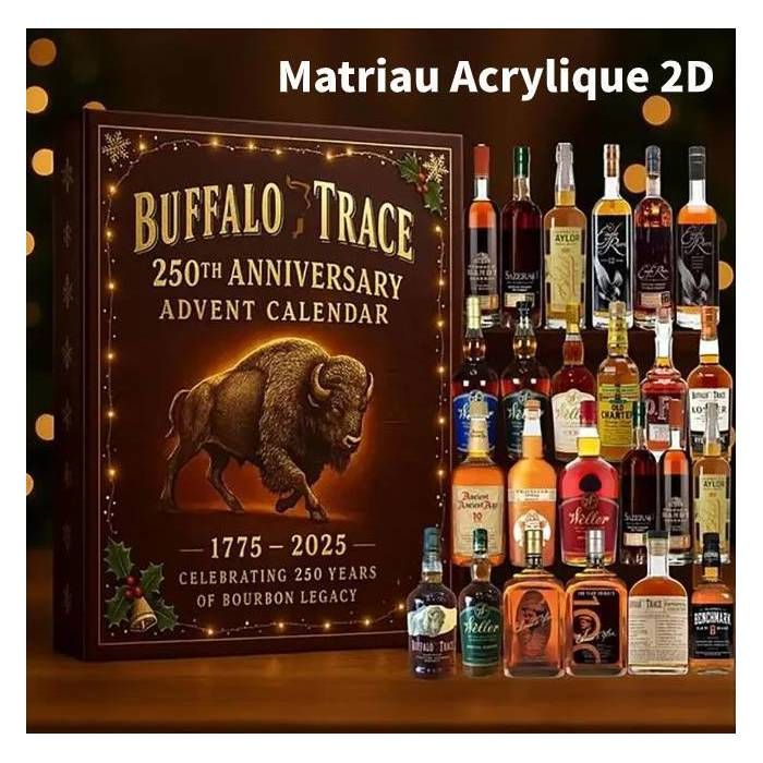 Calendrier De L'Avent Whisky 150e Anniversaire - 24 Mini Pendentifs Décoratifs, édition Collector 2025